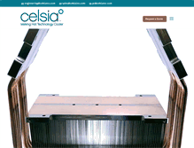 Tablet Screenshot of celsiainc.com